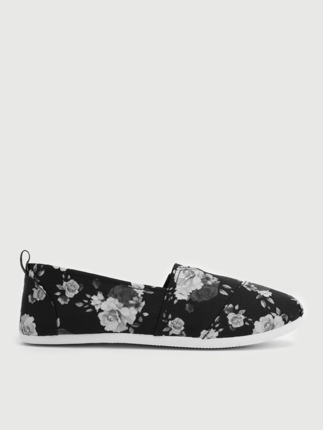 photo-output-compressed Basic Floral Slip-On Sneakers - Image 1