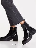 بوت چلسی River Island مشکی با زیره ضخیم - Image 2