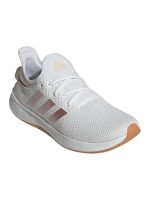 adidas Women's Cloudfoam Pure, White/Sandy Pink Metallic - Image 2