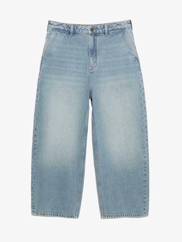 شلوار بگی اسکیتر آبی یواش Pull&bear - Image 6