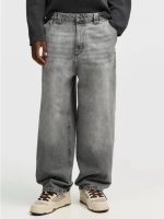 شلوار بگی طوسی اسکیتر pull&bear