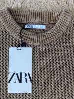 بافت درشت مردانه خاکی zara - Image 2