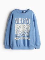دورس آبی طرح دار NIRVANA - Image 4
