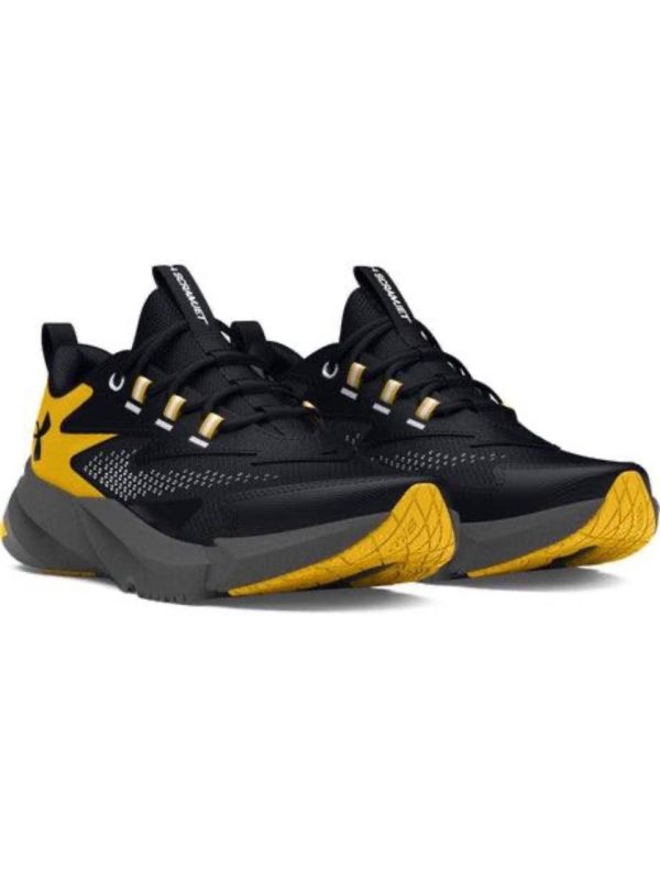 کتونی آندرآرمور مشکی مدل UNDER ARMOUR BGS SCRAMJET 6 RUNNING SHOES - Image 2