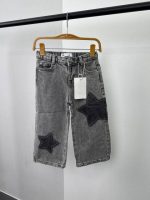 شلوار جین بگ بچگانه طرح ستاره ZARA