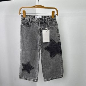 شلوار جین بگ بچگانه طرح ستاره ZARA
