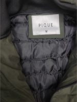 کاپشن الیاف سبز ارتشی بدون کلاه PIQUE - Image 2