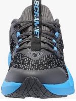 کتونی آندرآرمور مشکی طرح دار زیره آبی مدل GS running - Image 5