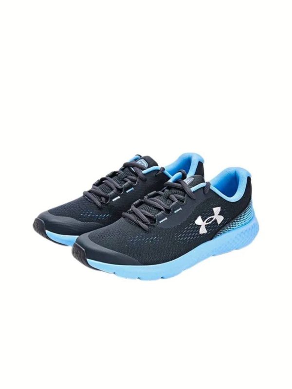کتونی آندرآرمور مشکی زیره آبی مدل Grade rogue running - Image 2