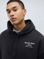 هودی مشکی گرم بالا RIVERISLAND - Image 2