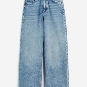 شلوار جین بچگانه مدل نیم بگ H&M