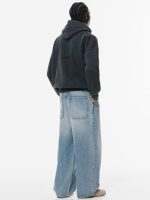 شلوار بگی اسکیتر آبی یواش Pull&bear - Image 3