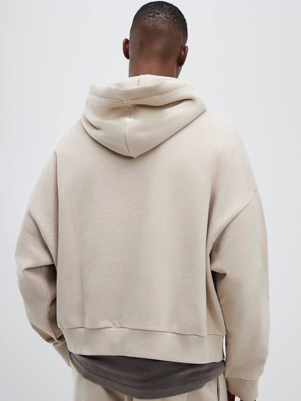 هودی باکسی استخونی گرم بالا RIVERISLAND - Image 2