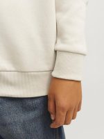 هودی کرمی بچگانه جلو نوشته Jack&jones - Image 2