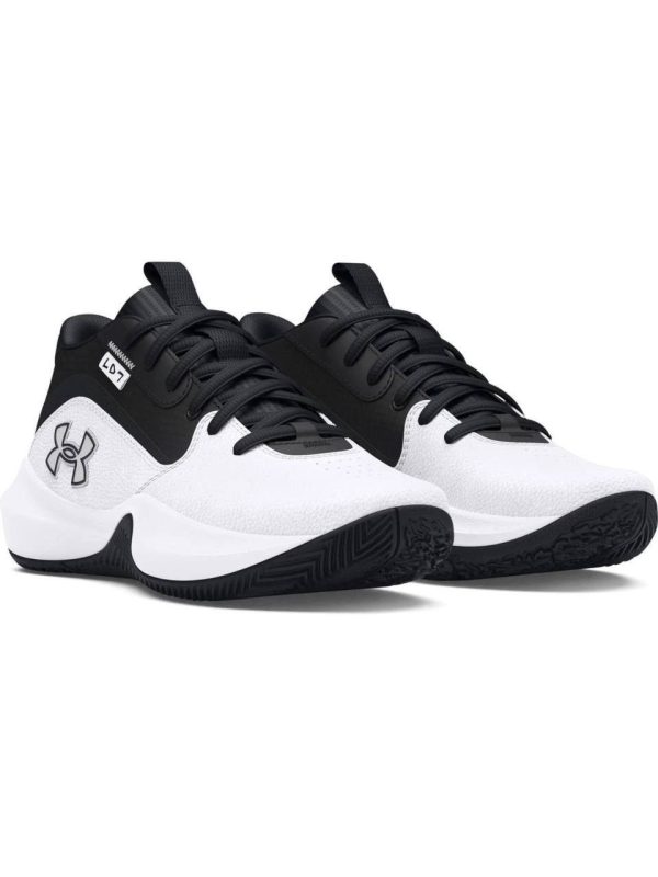 کتونی آندرآرمور مدل Lockdown 7 White / Black - Image 2