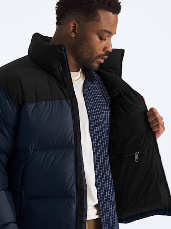 کاپشن نورث فیس مشکی سورمه ای - Image 4