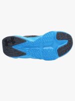 کتونی آندرآرمور مشکی طرح دار زیره آبی مدل GS running - Image 2