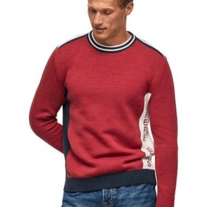 دورس بافتی زرشکی pepejeans