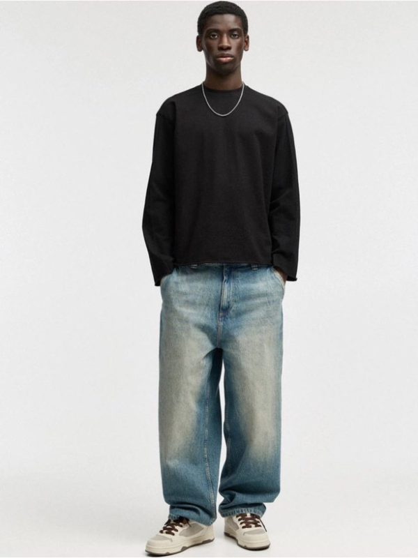 شلوار بگی اسکیتر وسترن pull&bear - Image 2