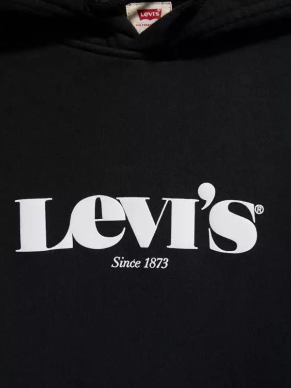 هودی کلاه دار مشکی Levis - Image 5