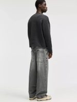 شلوار بگی طوسی اسکیتر pull&bear - Image 3