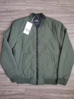 کاپشن مدل بمبِر سبز ارتشی ZARA - Image 4