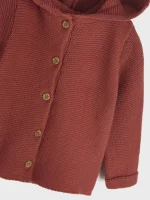 ژاکت کلاه دار جگری نوزادی sinsay - Image 2