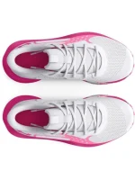 کتونی آندرآرمور سفید نوار صورتی مدل Under Armour Jet '23 Shoe - Image 5