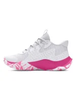کتونی آندرآرمور سفید نوار صورتی مدل Under Armour Jet '23 Shoe - Image 3