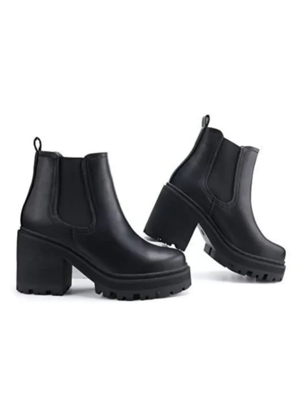 بوت مدل چلسی پاشنه دار - Image 3