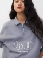 نیم زیپ فیلی Pull&bear - Image 4
