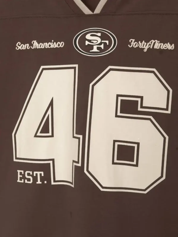 تیشرت NFL قهوه ای 46 - Image 4