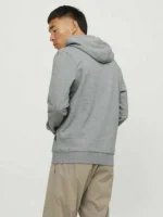 هودی کلاه دار طوسی JACK & JONES - Image 2