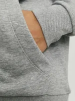 هودی کلاه دار طوسی JACK & JONES - Image 3