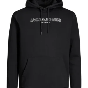 هودی کلاه دار مشکی JACK & JONES