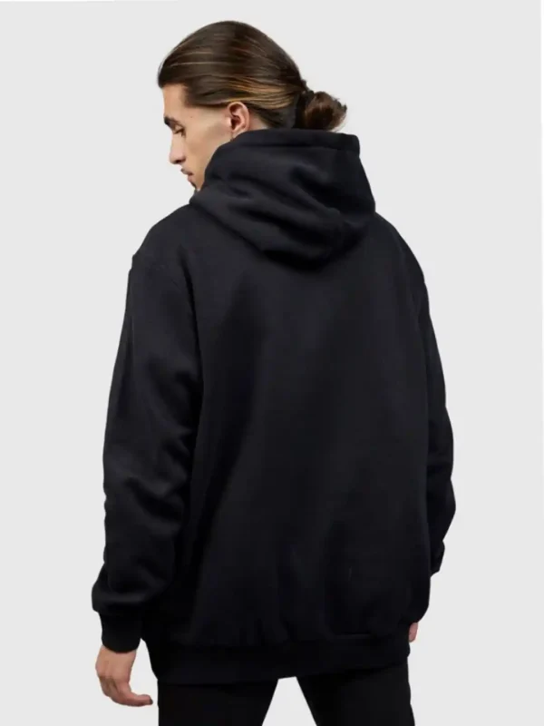 هودی سه نخ تو کرکی مشکی JACK & JONES - Image 2