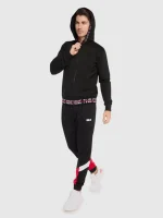 سویشرت تو کرکی کلاه دار مشکی jack&jones - Image 3