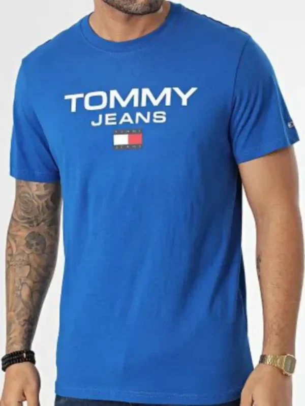 تیشرت مردانه آبی TOMMY JEANS - Image 2