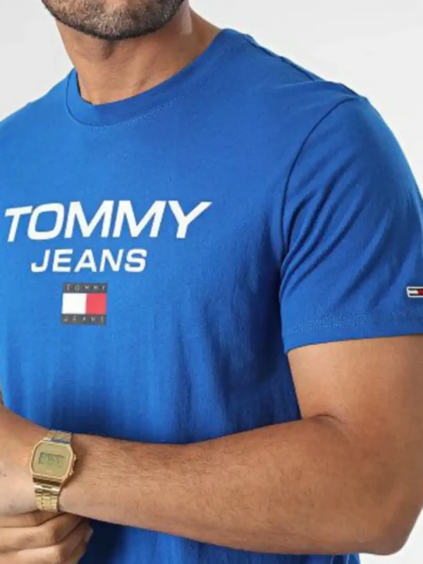 تیشرت مردانه آبی TOMMY JEANS - Image 3
