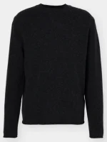 پلیور مردانه پشمی پرز دار مشکیJack &jones - Image 4