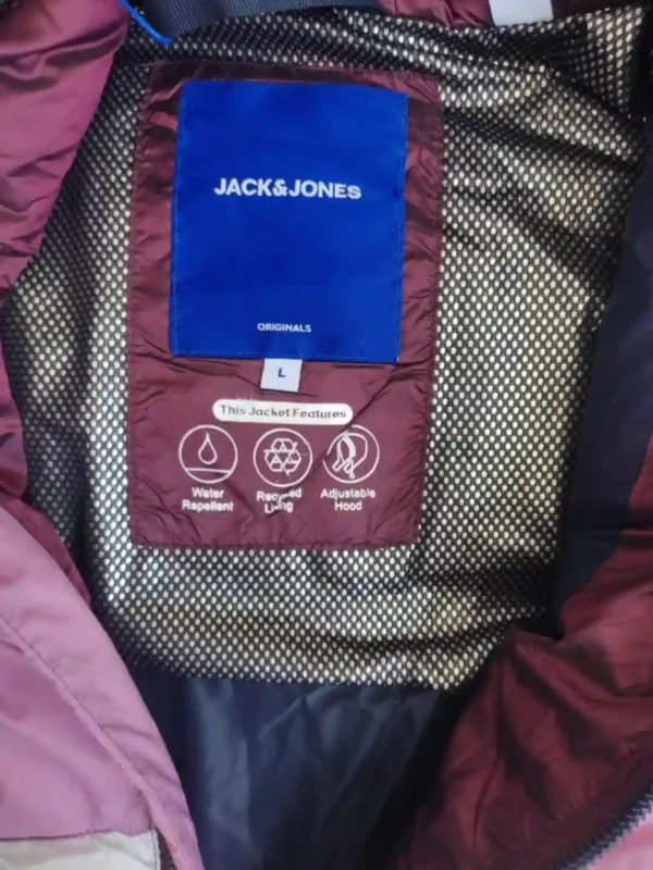 پافرطرح سایه سه رنگ پلی استر Jack&jones - Image 5