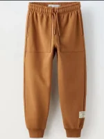 ست هودی اسلش خردلی بچگانه ZARA - Image 3
