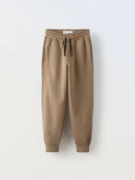 ست بچگانه هودی شلوار شکلاتی ZARA - Image 4
