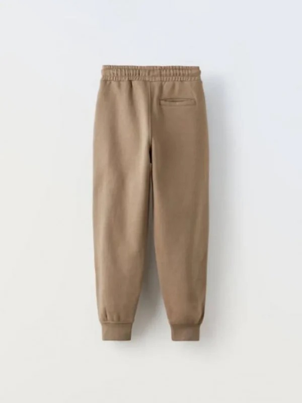 ست بچگانه هودی شلوار شکلاتی ZARA - Image 3