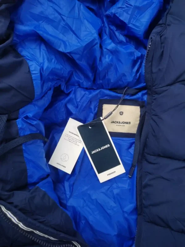 کاپشن‌سنگین سورمه ایی الیاف Jack&jones - Image 2