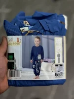 ست بچگانه آبی شلوار طرح دار ALDI - Image 7