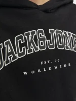 هودی بچگانه جلو نوشته مشکی JACK&JONES - Image 6