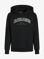 هودی بچگانه جلو نوشته مشکی JACK&JONES - Image 7