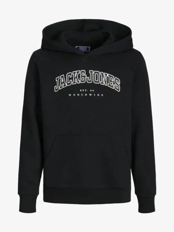 هودی بچگانه جلو نوشته مشکی JACK&JONES - Image 7