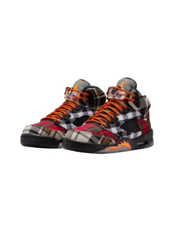 کتونی جردن مدل Air Jordan 5 Plaid - Image 3